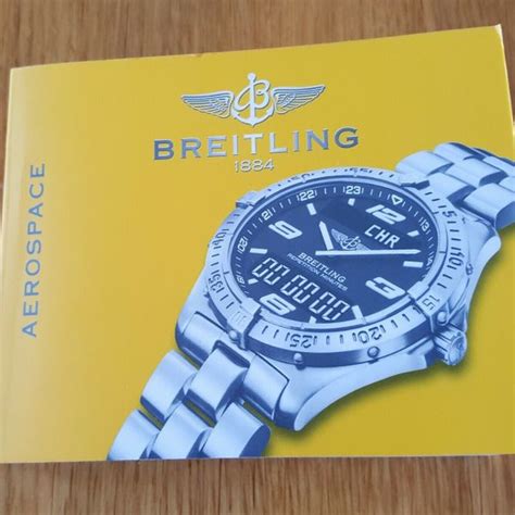 breitling aerospace operating instructions|Breitling aerospace setting instructions.